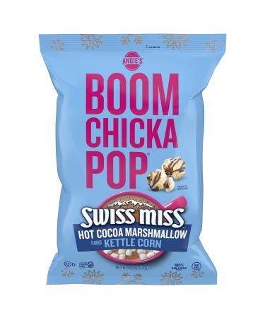 Angie's BOOMCHICKAPOP Flavored Kettle Corn Popcorn, Hot Cocoa Marshmallow, 4.5 Oz
