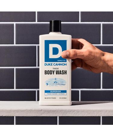 Duke Cannon Thick Body Wash - Superior Men s Premium Body Wash Deep Clean Refreshing Scent Large 18oz Bottle Sulfate-Free Moisturizing Formula (3 Pack) - Buy Online on GoSupps.com