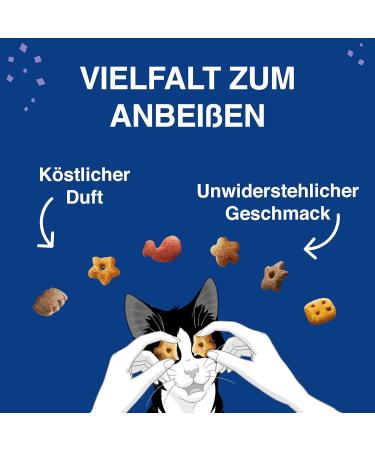 Buy FELIX Nibble Mix Original & Beach Fun - Irresistible Cat Snacks Variety Pack 2x(8x60g) for Your Feline Friend | Fast International Shipping - Buy Online on GoSupps.com