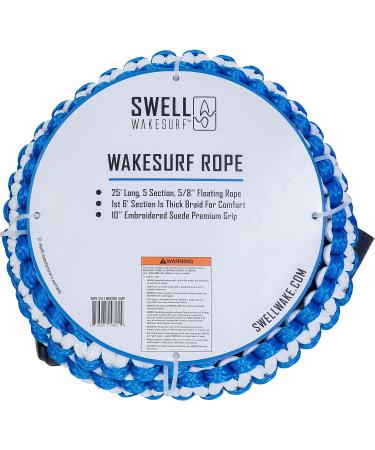 Swell Wakesurf Rope - Premium Braided Design for Beginner Wakesurfers - Buy Online on GoSupps.com
