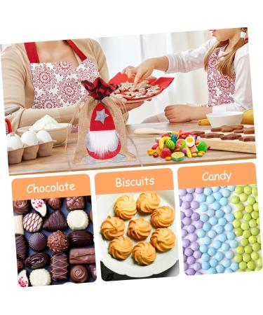 PRETYZOOM Christmas Candy Bag Christmas Bag Bags Goody Bags Wrapping Bag Present Bags Burlap Bag Baby 22.50X14.50X0.50CM Red - Buy Online on GoSupps.com