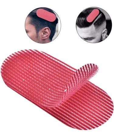 Hair Holder Hair Grippers Hair Pad Hair Holders Fixed Fringe Grips Fringe Hair Stickers Hair Fringe Sticker for Home Men(red) - Buy Online on GoSupps.com