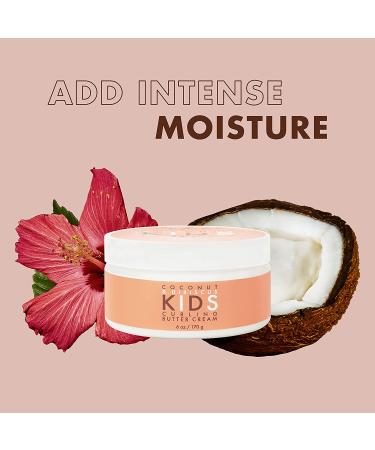 SheaMoisture Kids Coconut & Hibiscus Curling Styling Cream - 6 oz - Buy Online on GoSupps.com