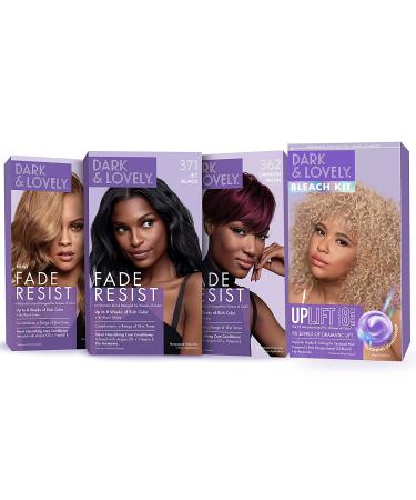 Dark and Lovely Uplift Hair Bleaching Kit for Dark Hair - Bleach Blonde Dye Kit - Buy Online on GoSupps.com