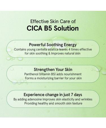 ONE THING CICA B5 calming Serum 1.69 fl.oz / 50ml | Korean Skincare Panthenol Soothing Hydration Boost for Sensitive Skin - Buy Online on GoSupps.com