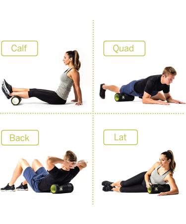 GRID Foam Roller - 13-Inch Original Black for Deep Tissue Massage & Muscle Recovery - Buy Online on GoSupps.com