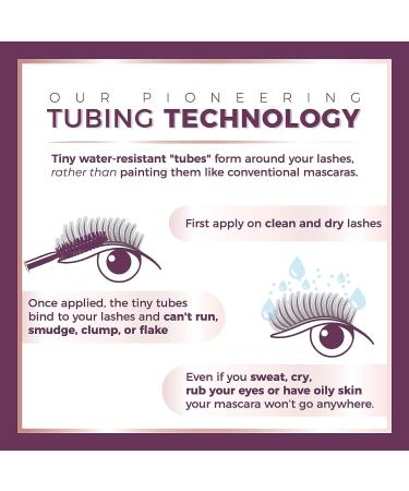 Blinc UltraVolume Tubing Mascara - Volumizing, Lengthening, Curling - Clean, Vegan, Cruelty-Free - 9mL/0.30 Fl Oz - Buy Online on GoSupps.com