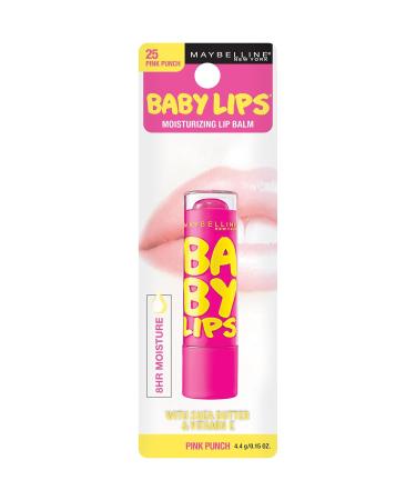 Maybelline Baby Lips Pink Punch - Moisturizing Lip Balm 0.15 oz | Shop Internationally - Buy Online on GoSupps.com