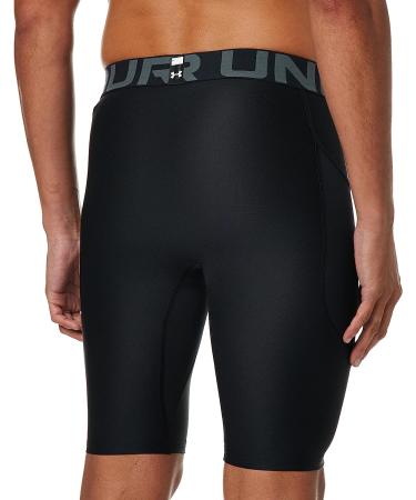 Under Armour Men's HeatGear Long Shorts Black/Pitch Gray - Large - Buy Online on GoSupps.com