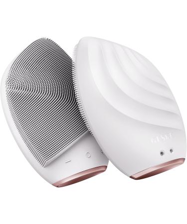 Geske SmartAppGuided Sonic Facial Brush 5 in 1 | Electric Silicone Facial Cleaning & Massage Device | Professional Skincare Solutions - Buy Online on GoSupps.com