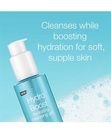 Neutrogena Hydro Boost Hydrating Facial Cleansing Gel - Gentle Face Wash with Hyaluronic Acid - 6 oz - Buy Online on GoSupps.com