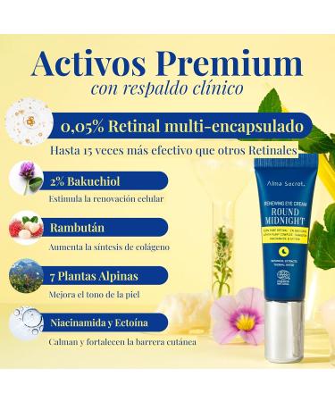 NOVA ENGEL ROUND MIDNIGHT retinal eye contour 10 ml - Buy Online on GoSupps.com