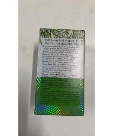 Organic Rosemary Oil Capsules | Non-GMO & Gluten Free | Hair Growth & Skin Repair | 40 Count Essentials - Buy Online on GoSupps.com