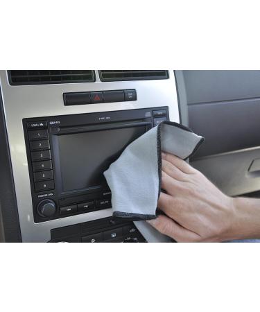 Eurow Microfiber Screen Cleaning Cloths 2 Pack - Gray - For Electronics and Glasses - Buy Online on GoSupps.com