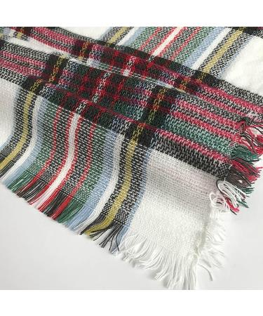 Buy Hanxiulin Ladies Triangle Scarf - Winter Cotton Neckerchief with Retro Floral Print | Stylish Khaki Poncho for Women - Buy Online on GoSupps.com
