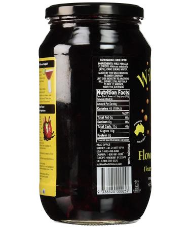 Wild Hibiscus Flower Company Syrup - 2.5 lb | Premium Quality Hibiscus Syrup - Buy Online on GoSupps.com