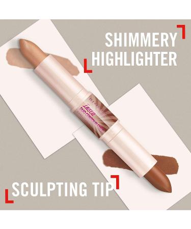 Rimmel Insta Contour Duo Stick Dark - 0.28 Ounce (Pack of 1) - Buy Online on GoSupps.com