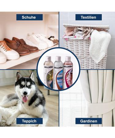 Dellwing Sweet Odor Neutralizer Spray 500ml - Microbiological Odor Remover for Home Pets Cars & Clothing - Effective Odor Killer - Buy Online on GoSupps.com