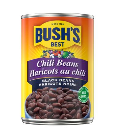 Bush's Best Chili Beans Black Beans in Mild Chili Sauce 398 mL
