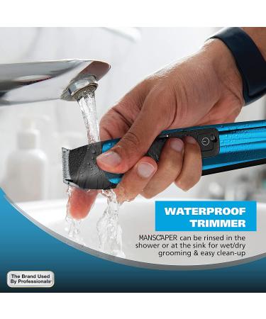 Wahl Manscaper Deluxe Hair Trimmer & Shaver for Total Body Grooming - Safe-Touch Stainless Steel Blades - Buy Online on GoSupps.com