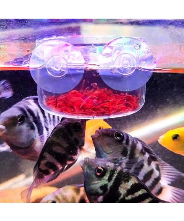 Buy PIZSIEAT 8-Piece Aquarium Plants Set | Suction Cup Decorative Glass Pots for Mini Fish Tanks & Aquatic Landscapes - Buy Online on GoSupps.com