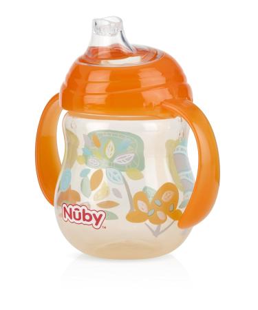 Nuby Designer Series No-Spill Clik-It Grip n' Sip Cup 9oz - Soft Flex Spout - Colors May Vary - Buy Online on GoSupps.com