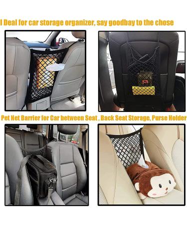 DYKESON Pet Barrier Car Net with Safety Mesh & Organizer for SUVs/Cars - Easy Install, Safe for Kids & Pets - Buy Online on GoSupps.com