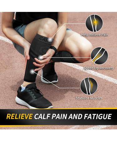 Buy Cambivo Compression Stockings for Men - Footless Calf Support for Shin Pain & Varicose Veins - Comfortable Sports Socks (XXL) - Buy Online on GoSupps.com