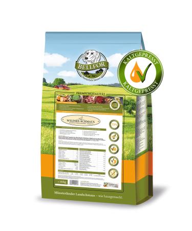Bellfor Wildsee-Schmaus High-Quality Grain-Free Dog Food with Fresh Duck, Highly Digestible and No Animal By-Products, 10 kg