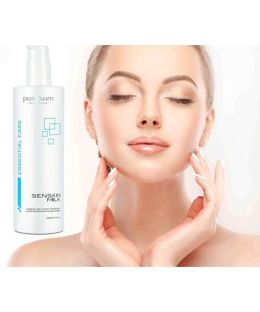 POSTQUAM Professional Senskin Milk 250ml - Cleansing Milk for Normal/Sensitive Skin | Softening & Moisturizing Formula - Buy Internationally - Buy Online on GoSupps.com