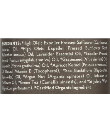 Organic Lavender Massage Oil - Soothing Touch Ayurveda, 4 Oz | Calming Bath & Body Oil - Buy Online on GoSupps.com