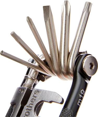 Crankbrothers Multi 19 Tool Black with Case - Compact Bike Tool Set - Buy Online on GoSupps.com