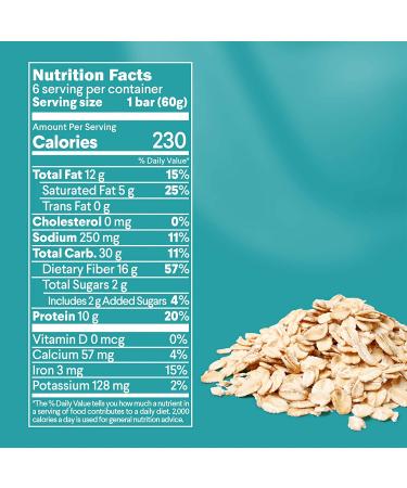 R.E.D.D. Bar Vegan Protein Bar - Low Sugar & Gluten-Free Oatmeal - 6 Bars - Buy Online on GoSupps.com