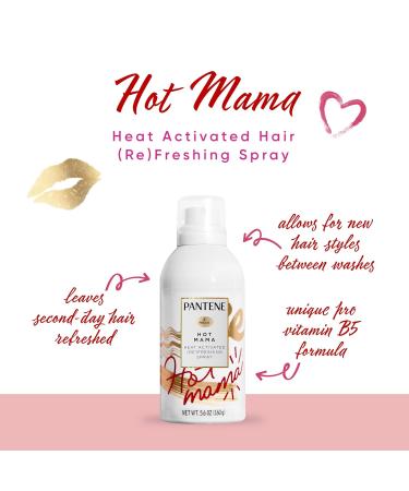 Pantene Pro-V Hot Mama Heat Activated Hair (Re)Freshing Spray 5 oz 3.935 Fl oz - Buy Online on GoSupps.com