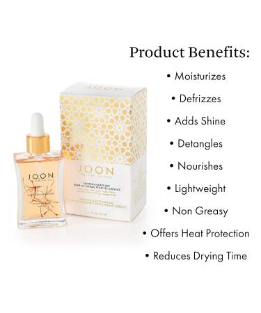 Joon Moisturizing Trio Set | Saffron Hair Elixir & Rose Shampoo/Conditioner | Nourish & Hydrate Hair - Worldwide Shipping - Buy Online on GoSupps.com