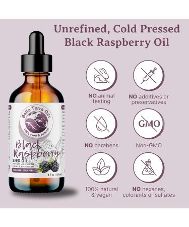 Buy Bella Terra Oils Black Raspberry Seed Oil 1 Gallon Anti-Aging Nurturing Oil for Radiant Skin & Lustrous Hair | Antioxidant Rich Silky Finish (Pack of 10 - Buy Online on GoSupps.com