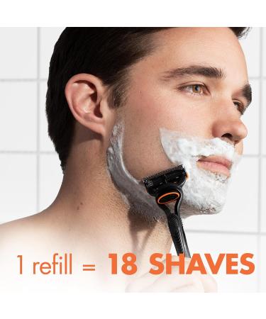 Gillette Fusion5 Men's Razor Includes 1 Handle + 2 Refills 1 count (Pack of 1) Blue and Silver - Buy Online on GoSupps.com