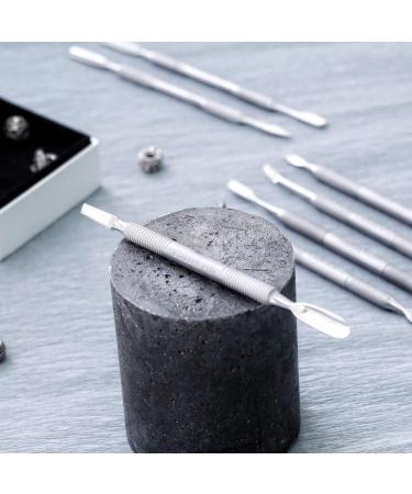 VJ Professional Stainless Steel Cuticle Pusher Manicure Nails - Buy Online on GoSupps.com