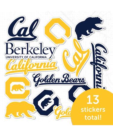 UC Berkeley Golden Bears Vinyl Sticker | Laptop Water Bottle Car Decal - Buy Online on GoSupps.com