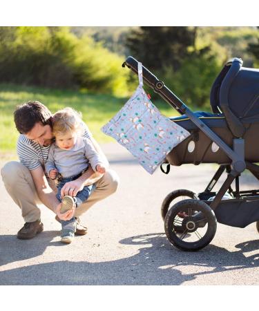 Damero Unicorn Wetbag - Reusable Diaper Bag for Babies Perfect for Dirty Diapers & Clothing - Medium Size - Buy Online on GoSupps.com