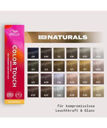  Wella Wella Professionals Color Touch Rich Naturals 60ml - Buy Online on GoSupps.com