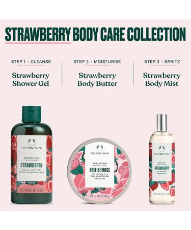 Body shop body butter strawberry 200ml - Buy Online on GoSupps.com