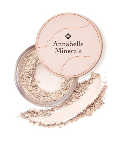 Annabelle Minerals Annabelle Minerals Radiant Mineral Foundation with SPF20 Skincare with Natural Ingredients Healthy Shine Satin Finish and Natural Makeup Look Vegan - Golden Fair 10g