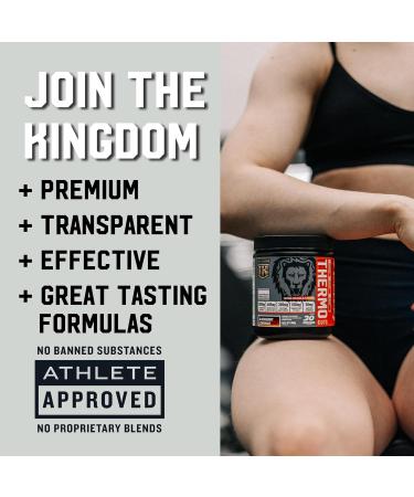 IRON KINGDOM THERMO CUTS (Thermogenic Pre-Workout) BLACKBERRY LEMONADE Fat Burner Energy Focus Carnitine Caffeine Blackberry Lemonade 30 Servings (Pack of 1) - Buy Online on GoSupps.com