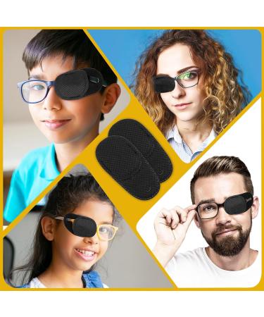 6PCS Adjustable Soft Eye Patches - Reusable Amblyopia Lazy Eyepatch for Adults & Kids - Comfortable Eye Cover for Strabismus & Eyeglass Use - Buy Online on GoSupps.com