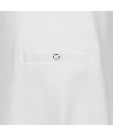 Kaycey Popper Vest Sleeveless Bodysuit | Adaptive Clothing for Special Needs Kids | Size 7-8 Years White - Buy Online on GoSupps.com
