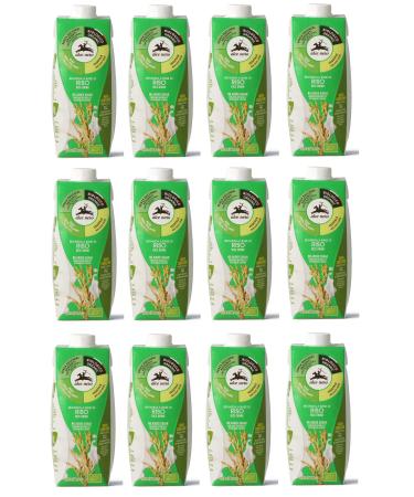 Italian Gourmet ER 12x Alce Nero Bevanda Biologica Vegetale a Base di Riso organic ricebased vegetable drink 500 ml refreshing nonalcoholic drink