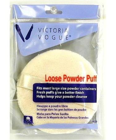 Round Loose Powder Puff 1 ea