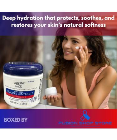 Ointment for dry chapped or irritated skin- Intensive moisturizer fragrance-free 14 oz (Pack of 1) Boxed By Fusion Shop Store - Buy Online on GoSupps.com