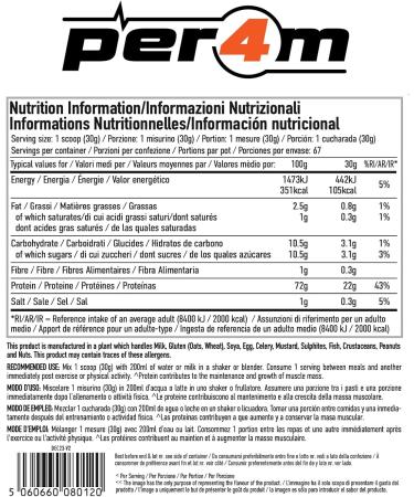 Per4m Whey Prot ine Framboise Chocolat Blanc 2 01kg Prot ine whey framboise chocolat blanc pour la r cup ration musculaire Raspberry White Chocolate One Size - Buy Online on GoSupps.com